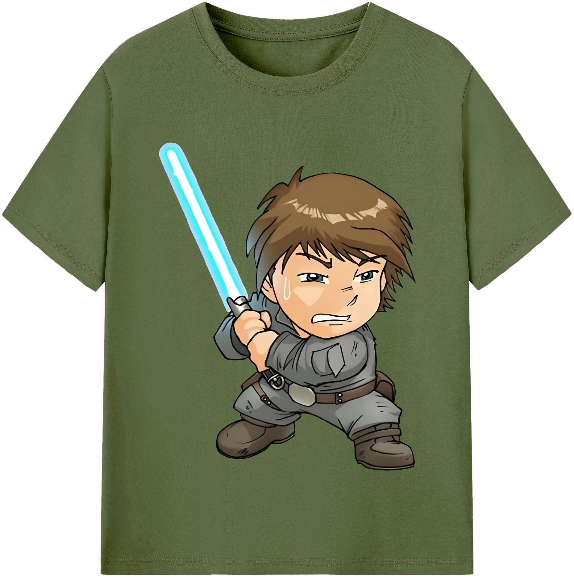 （画像用） スター・ウォーズ Star Wars 綿100％半袖Tシャツ（フロントプリント）